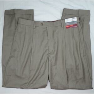 Louis Raphael ROSSO Super 150's PV Twill  HDE Pleated Pants